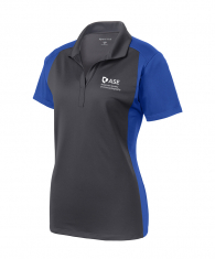 Sport-Tek Ladies Colorblock Micropique Sport-Wick Polo