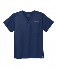 WonderWink Scrubs Unisex WorkFlex Chest Pocket V-Neck Top