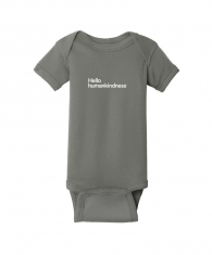 Rabbit Skins Infant Short Sleeve Baby Rib Bodysuit