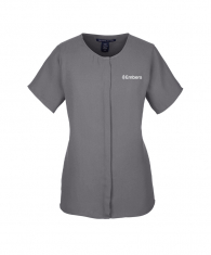 Devon & Jones Ladies' Perfect Fit™ Short-Sleeve Crepe Blouse