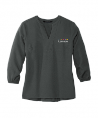 Mercer+Mettle™ Women's Stretch Crepe 3/4-Sleeve Blouse