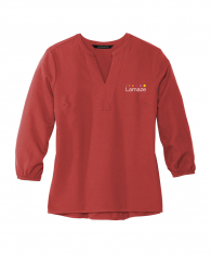 Mercer+Mettle™ Women's Stretch Crepe 3/4-Sleeve Blouse