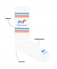 Cotton Athletic Crew Socks