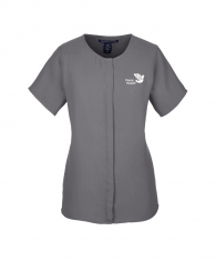 Devon & Jones Ladies' Perfect Fit™ Short-Sleeve Crepe Blouse