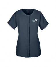 Devon & Jones Ladies' Perfect Fit™ Short-Sleeve Crepe Blouse