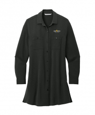 Port Authority® Women's Textured Crepe Long Tunic