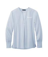 Brooks Brothers® Women’s Open-Neck Satin Blouse