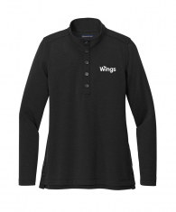 Brooks Brothers® Women’s Mid-Layer Stretch 1/2-Button